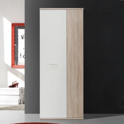 Szafa na buty Dąb Sonoma/Biały